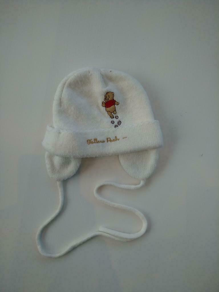 Babymutsje Winnie the Poeh, Ophalen of Verzenden, Gebruikt, Jongetje of Meisje, Muts