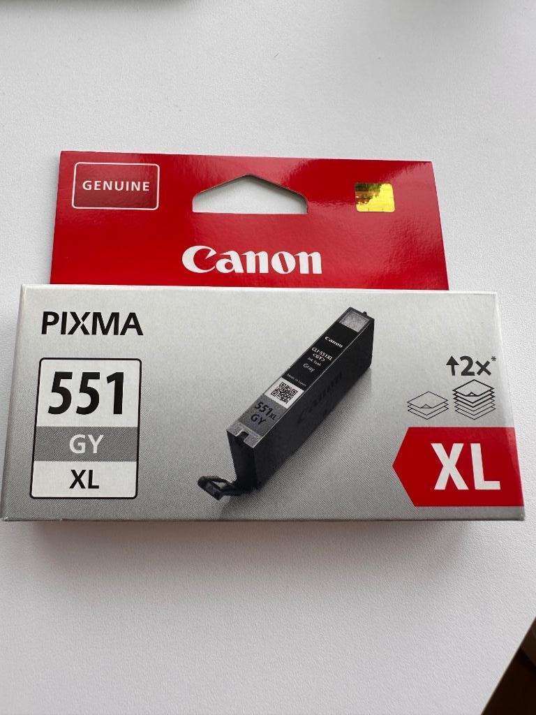 CANON Pixma 551GY XL 11 ml - gris, Enlèvement ou Envoi, Neuf, Cartridge, Canon Pixma