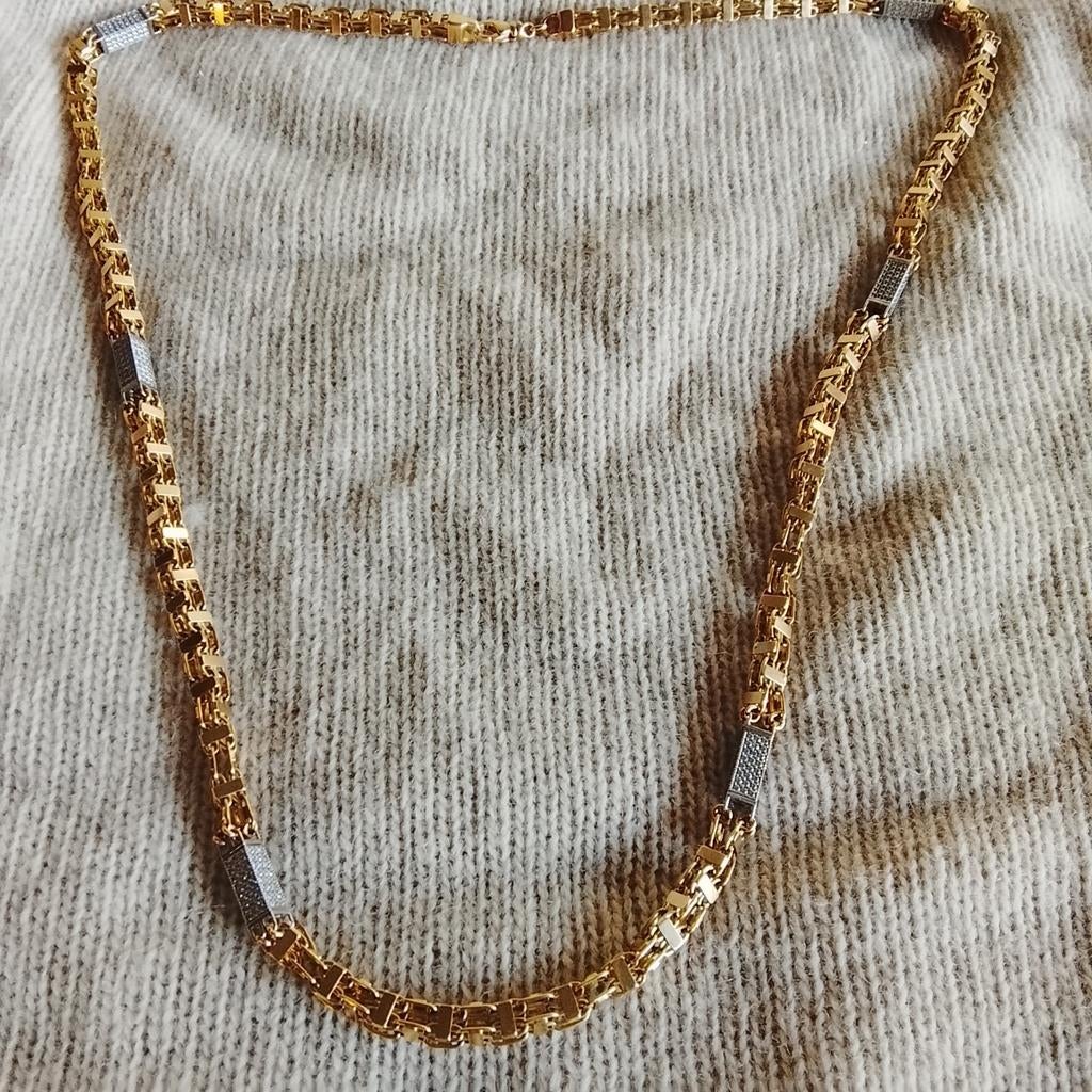 Gouden Magnum ketting 18k 42.95gr, Ophalen