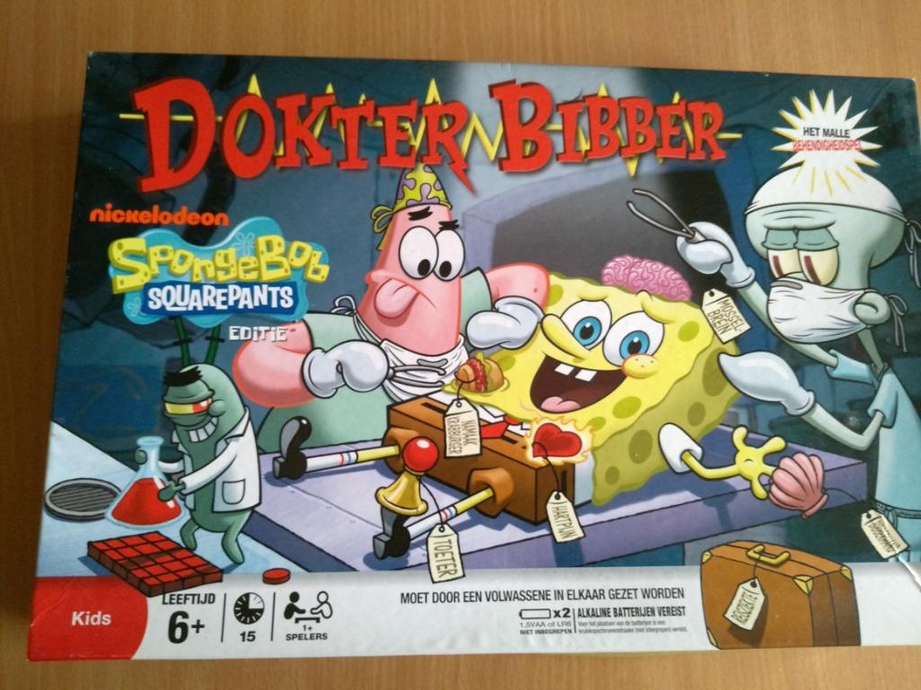 dokter bibber - sponge bob, Trois ou quatre joueurs, Enlèvement ou Envoi, Utilisé