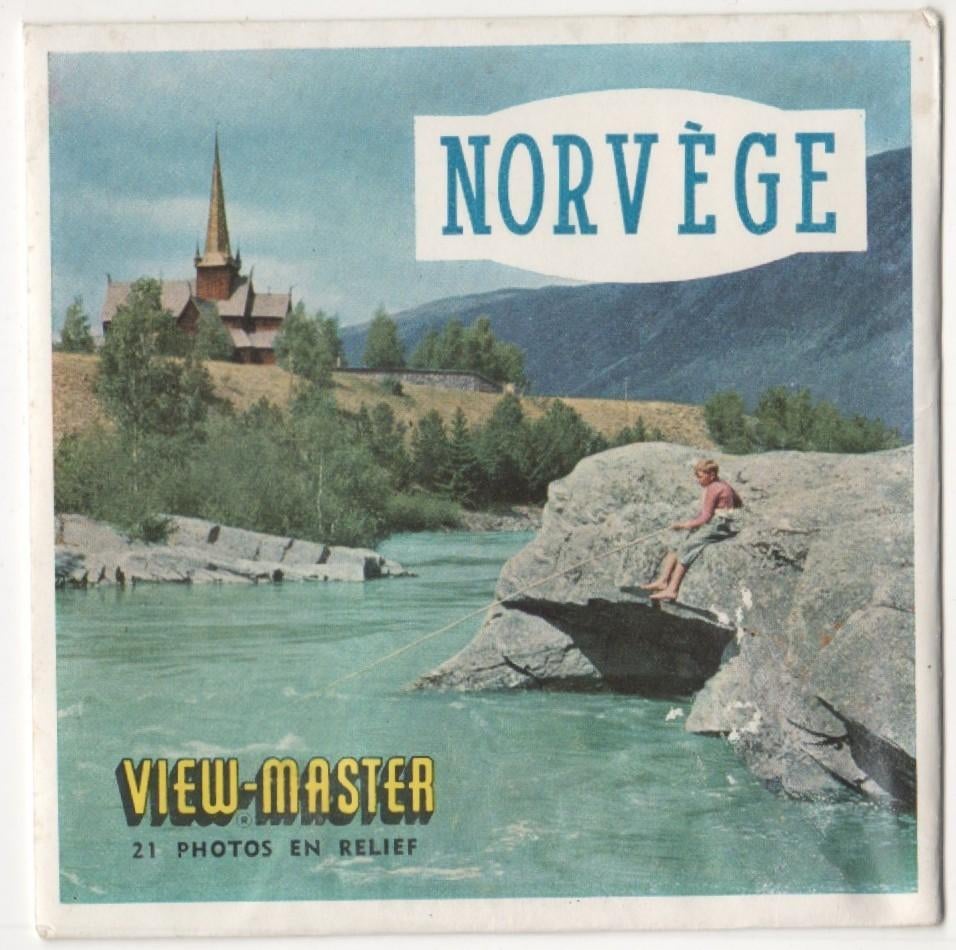View-master Norvège  C 500 Livret en neerlandais, Enlèvement ou Envoi