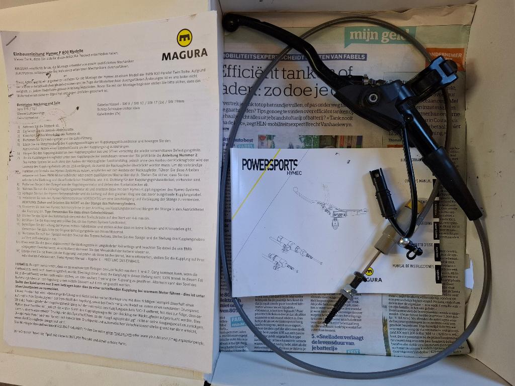 BMW F800 MAGURA HYMEC KOPPELING, Motoren, Onderdelen | BMW, Gebruikt, Ophalen