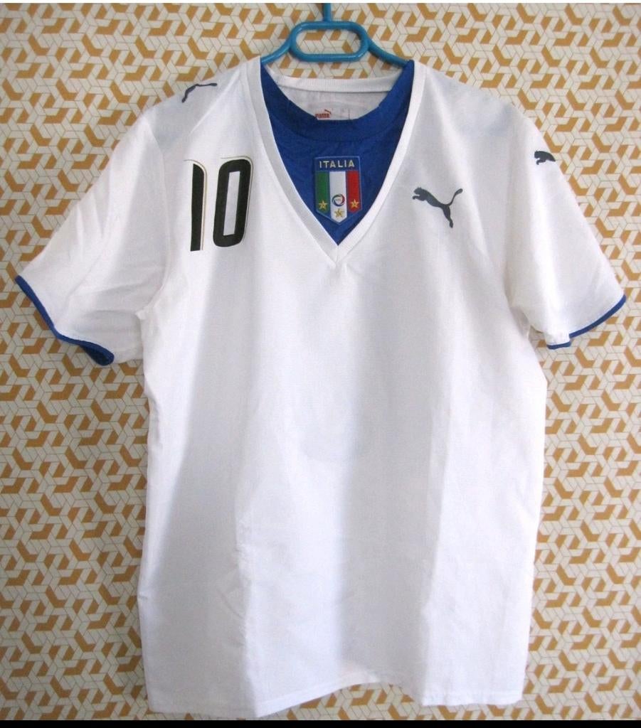 Italië Totti Voetbalshirt Origineel WorldCup 2006, Verzenden