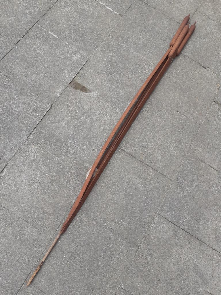 Smeedijzeren riet (tuinprikker), Tuin en Terras, Tuinstekers, Ophalen, Nieuw