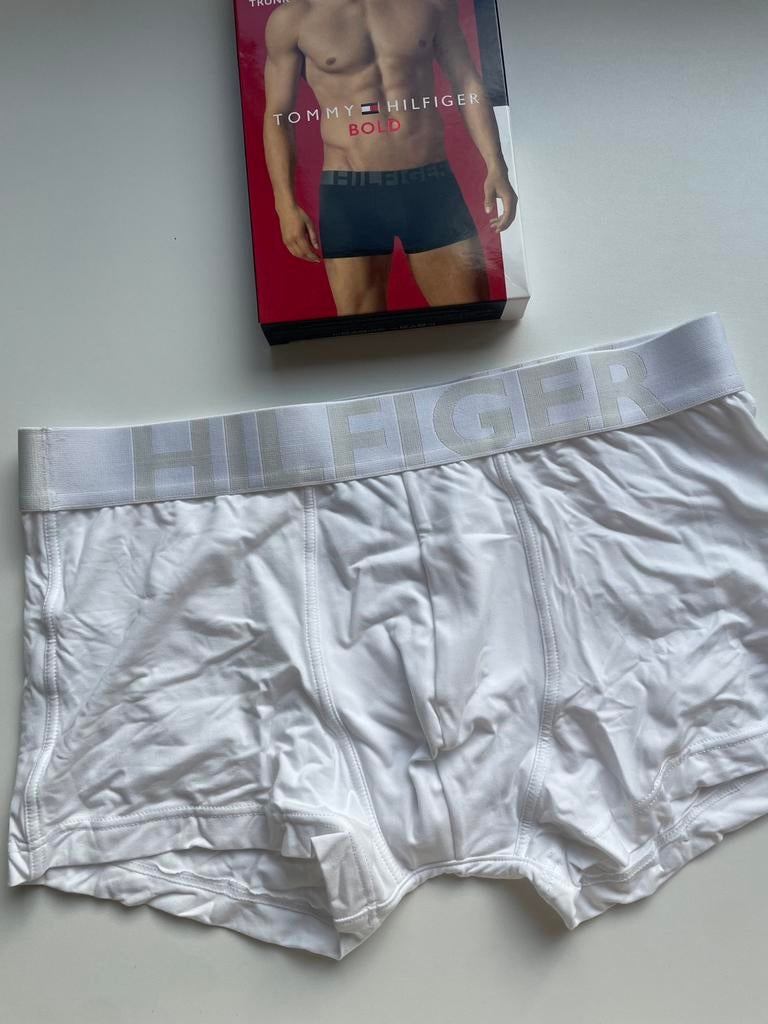 Malle en microfibre Tommy Hilfiger, Envoi, Blanc, Tommy hilfiger, Boxer