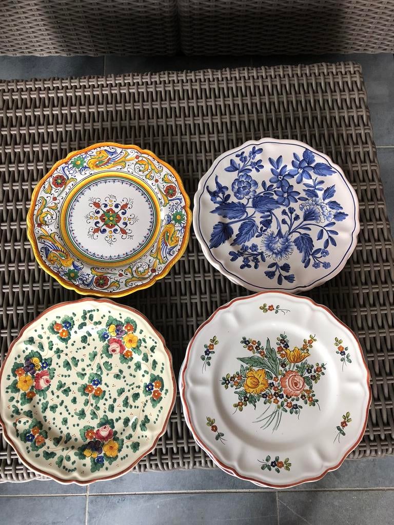 Assiettes decoratives, Ophalen