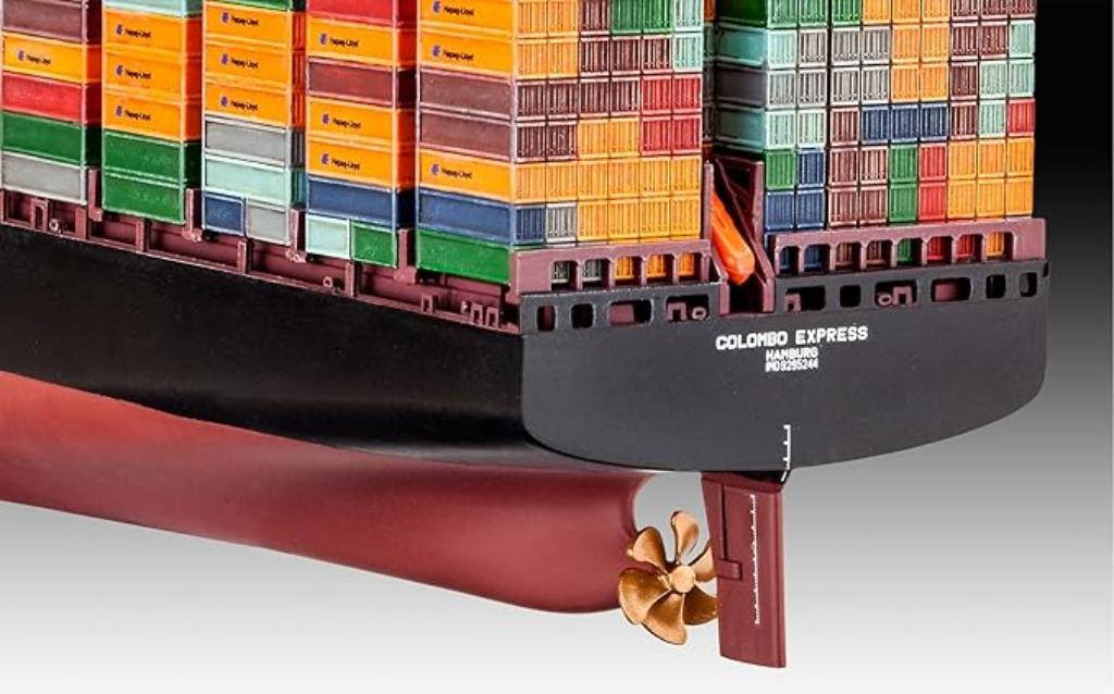Maquette de navire Revell Container LIVRAISON RAPIDE ET GRAT, Neuf, -, Revell, Envoi