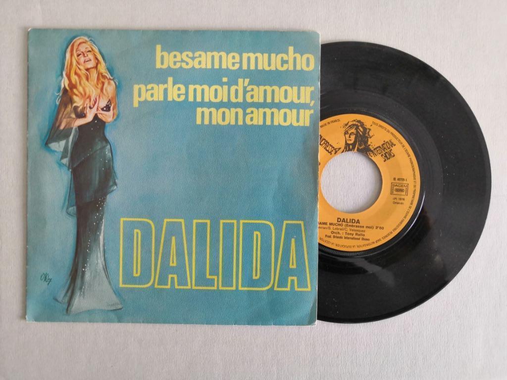 DALIDA - Besame mucho (45t), Enlèvement ou Envoi, Single, Comme neuf, Pop