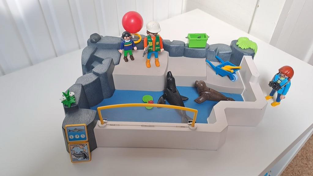 Playmobil 3135 Zeehonden/zeeleeuwen + 2 extra baby’s, Kinderen en Baby's, Speelgoed | Playmobil, Ophalen of Verzenden, Zo goed als nieuw