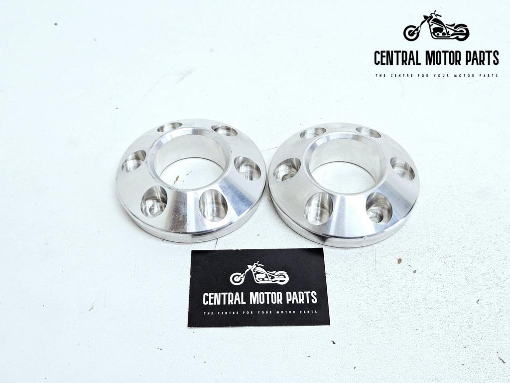 Gepolijste 4 inch End Caps Jekill and Hyde, Motoren, Ophalen of Verzenden, Gebruikt