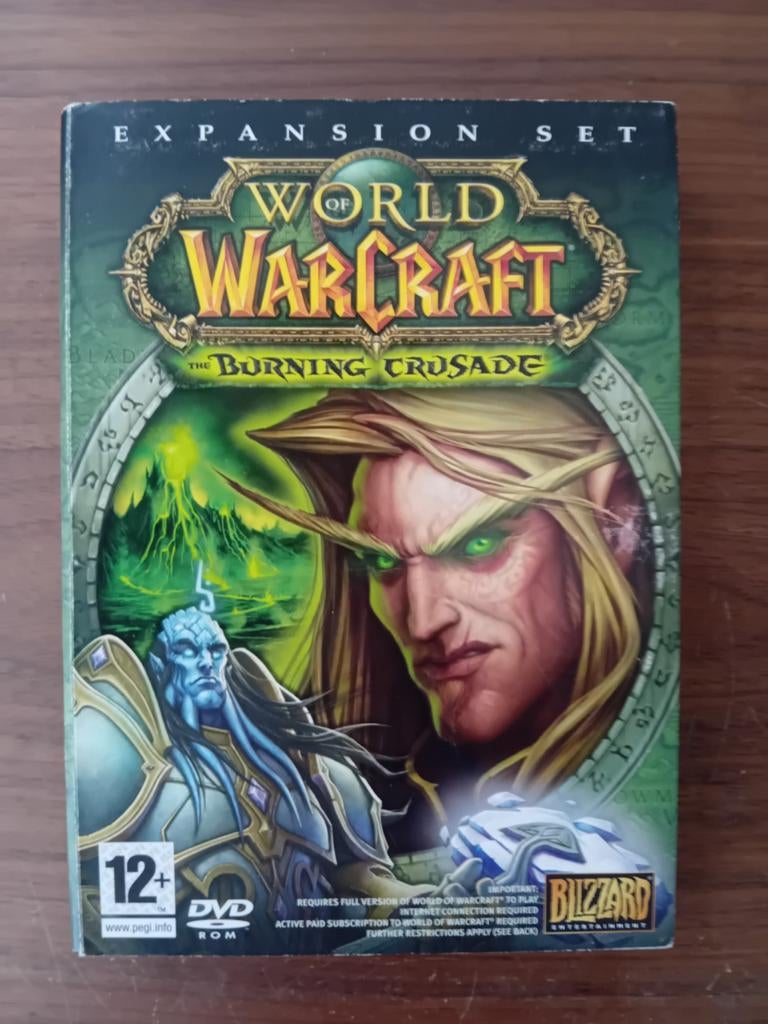 PC CD-Rom World Of Warcraft The Burning Crusade, Games en Spelcomputers, Ophalen of Verzenden, Gebruikt