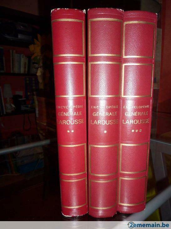 encyclopédie Larousse en 3 volumes, Livres, Encyclopédies, Enlèvement, Comme neuf