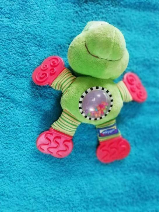 Peluche Playgro (grenouille), Enlèvement ou Envoi, Utilisé, Grenouille