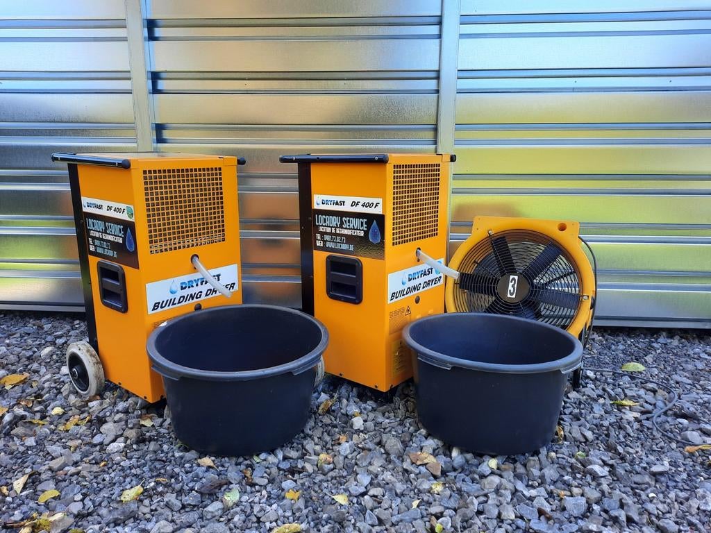 Location deshumidificateurs avec ventilateur. 75l/24H, Bricolage & Construction, Enlèvement ou Envoi, Comme neuf, Ventilateur