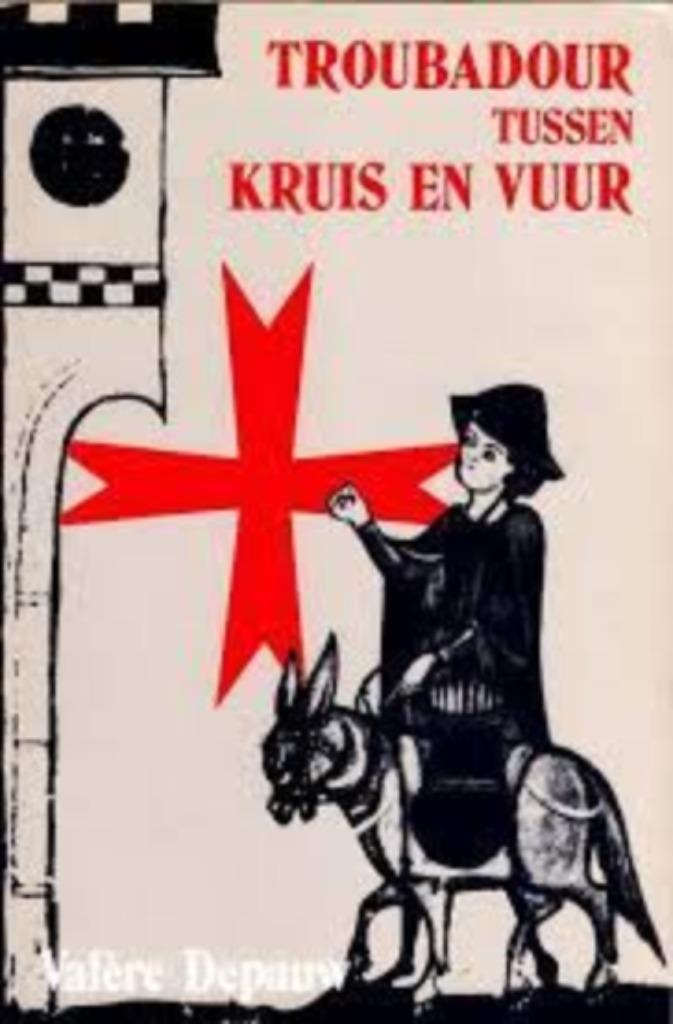 Troubadour tussen kruis en vuur | Valère Depauw 9026412584, België, Ophalen of Verzenden, Zo goed als nieuw, Zie beschrijving