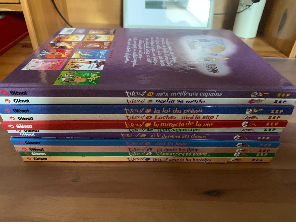 Lot BD ZEP titeuf, Plusieurs BD, Enlèvement ou Envoi, Utilisé, Zep