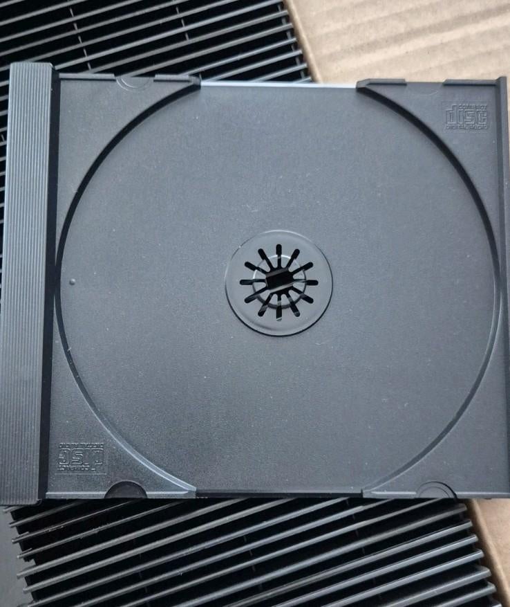 Porte-CD grain noir 100 pièces, Enlèvement ou Envoi, Comme neuf