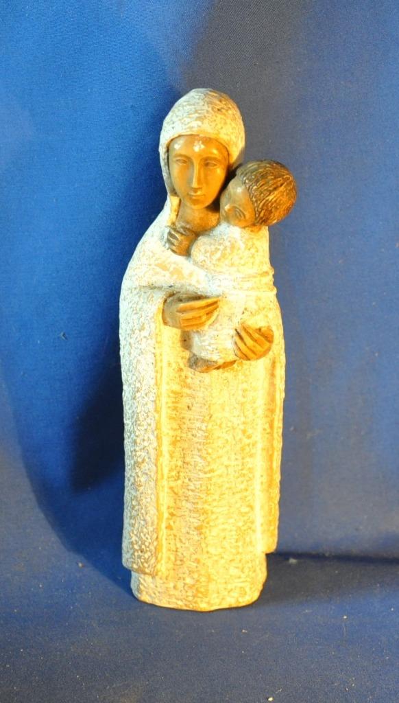 vierge a l'enfant en resine, Enlèvement ou Envoi