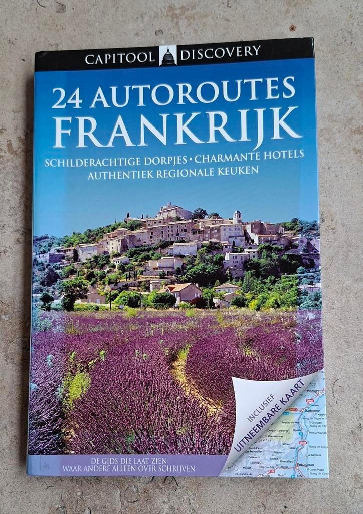 Reisgids capitool met autoroutes door Frankrijk, Boeken, Reisgidsen, Nieuw, Capitool, Ophalen of Verzenden