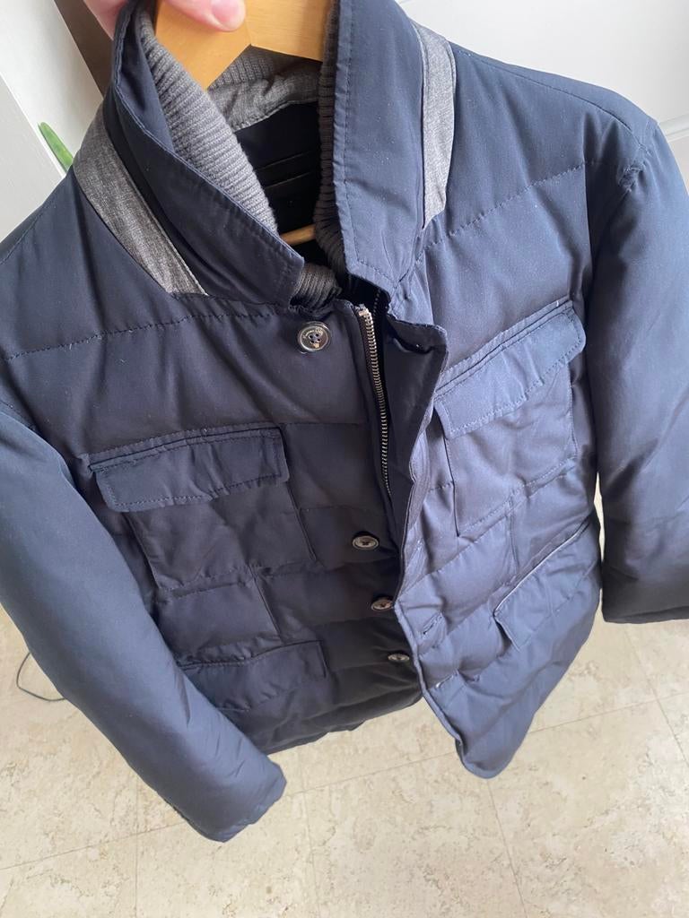 Massimo dutti heren jas, Kleding | Heren, Jassen | Winter, Verzenden, Zo goed als nieuw, Maat 52/54 (L), Grijs