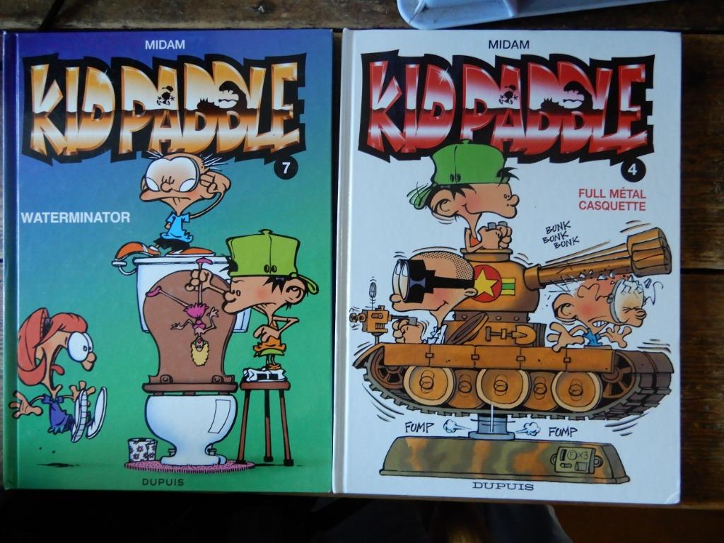 BD serie Kid PADDLE, Plusieurs BD, Enlèvement, Comme neuf