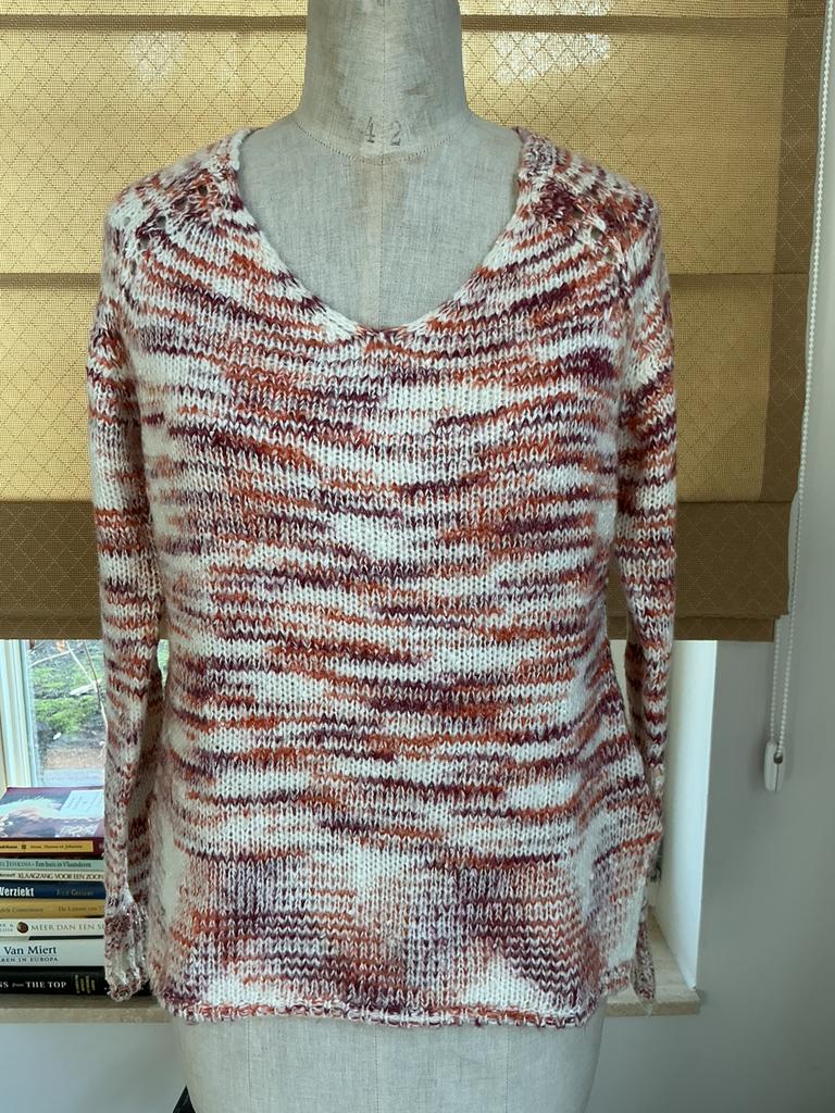 Gebreide trui , Elisa Cortes , maat M, Kleding | Dames, Truien en Vesten, Ophalen of Verzenden, Gedragen, Maat 38/40 (M), Bruin
