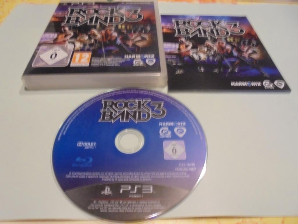 Playstation 3 Rock Band 3 (CIB), Games en Spelcomputers, Muziek, Gebruikt, Verzenden, 3 spelers of meer