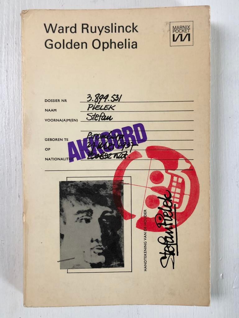 boek Golden Ophelia Ward Ruyslinck, Boeken, Ophalen of Verzenden, Gelezen