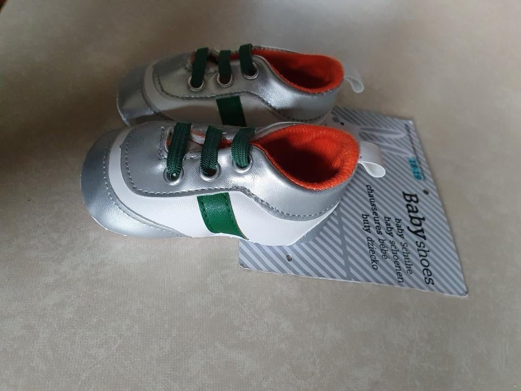 Hippe babyschoentjes - Maat 18/19 - Nieuw!, Neuf, Garçon ou Fille, Enlèvement ou Envoi, Bottines