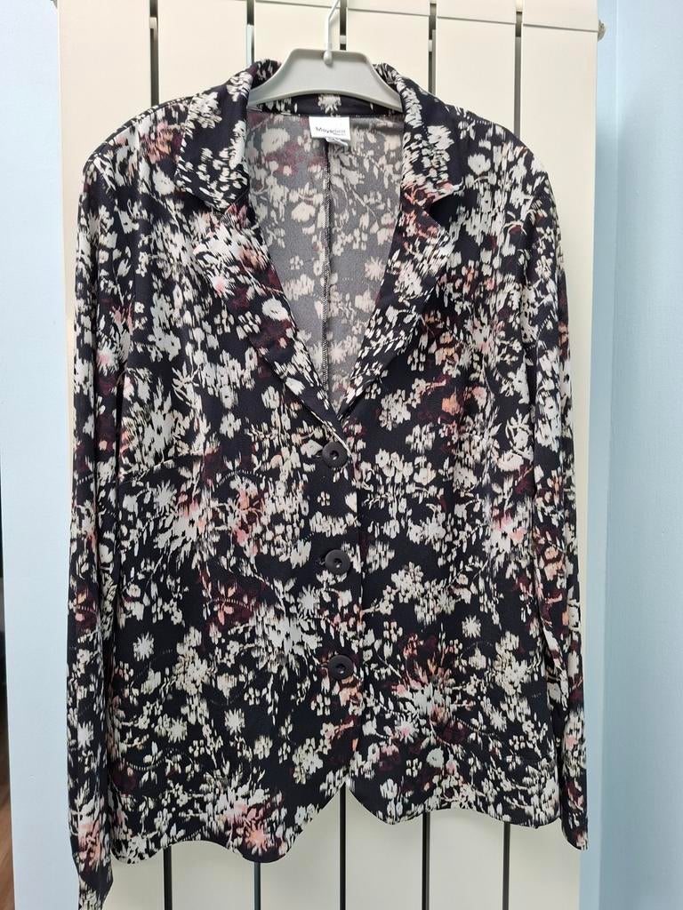 Blouse/vestje maat 38/40, Kleding | Dames, Blouses en Tunieken, Maat 38/40 (M), Mayerline, Zwart, Ophalen of Verzenden