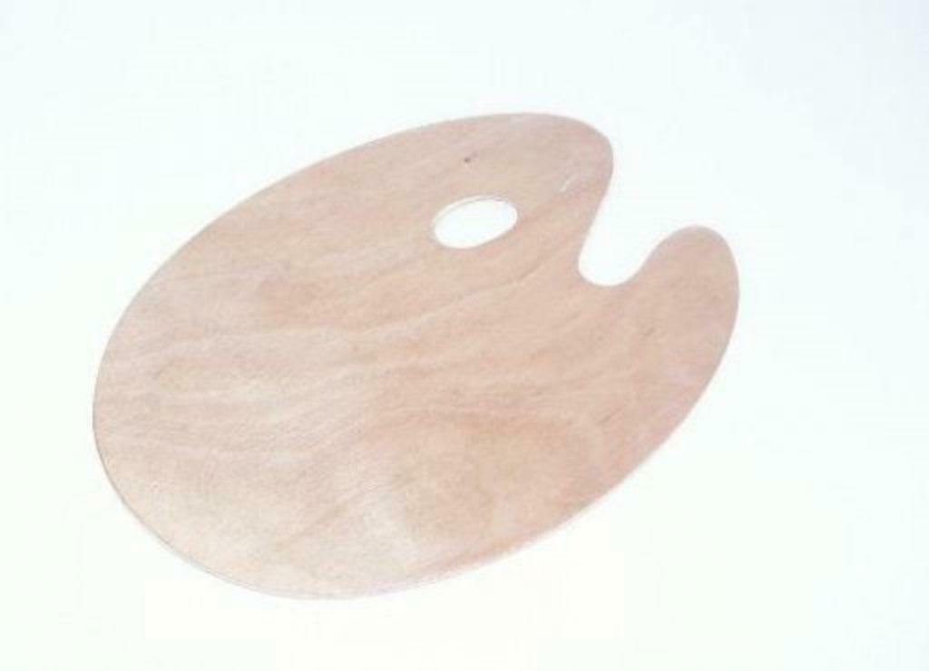Rond verfpalet 40x50cm, Ophalen of Verzenden, Nieuw, Overige typen