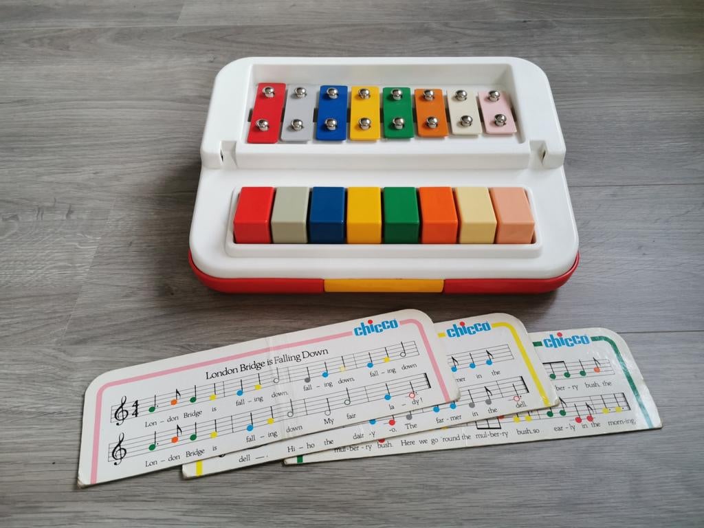 Vintage muziekinstrument Chicco, Ophalen of Verzenden, Gebruikt, Ontdekken, Met geluid