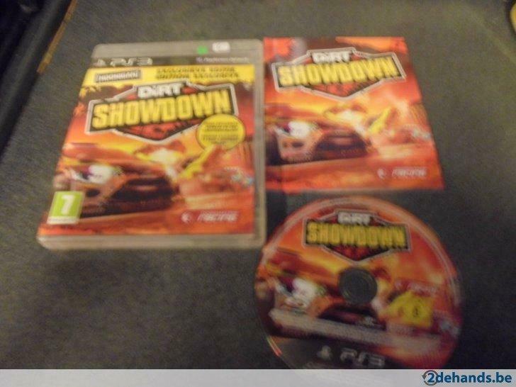 Playstation 3 Dirt Showdown (orig-compleet), Games en Spelcomputers, Ophalen of Verzenden, Gebruikt