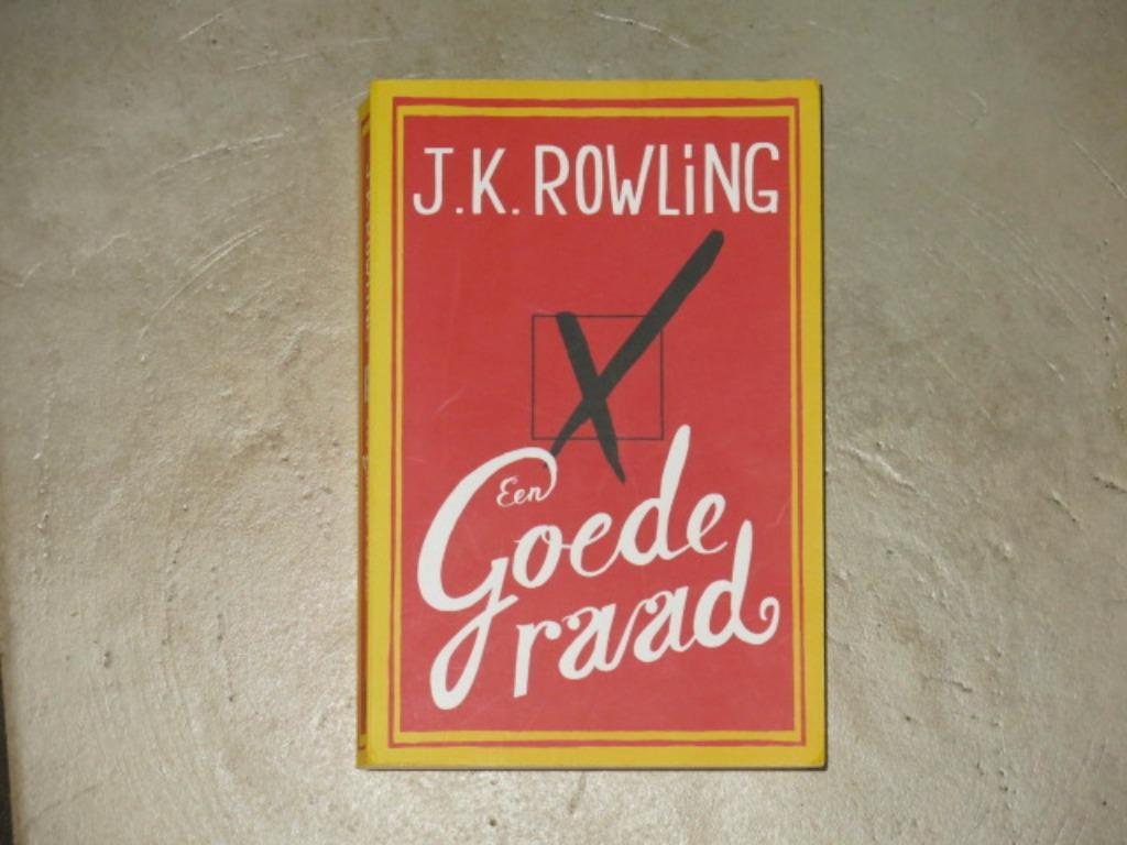 Boek Een goede raad, van J.K. Rowling, Enlèvement ou Envoi, Utilisé, J.K. Rowling