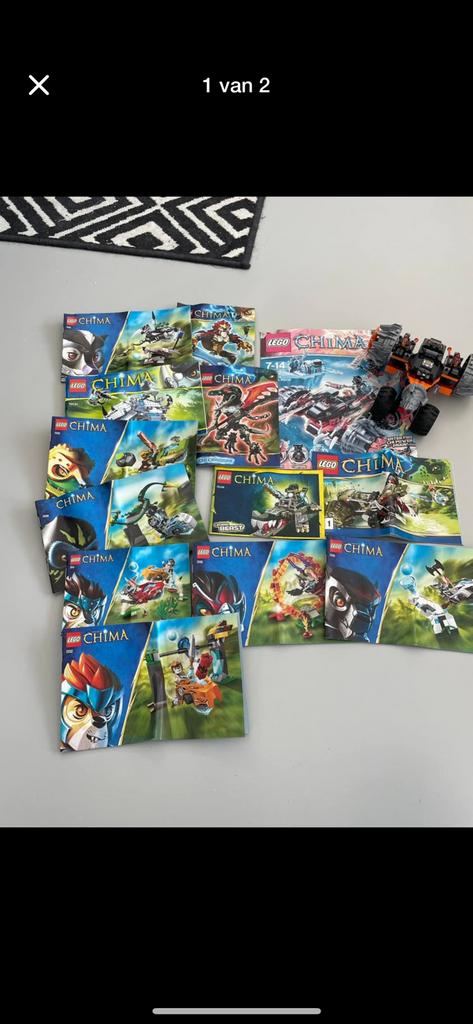 Lego chima, Ophalen, Zo goed als nieuw, Lego