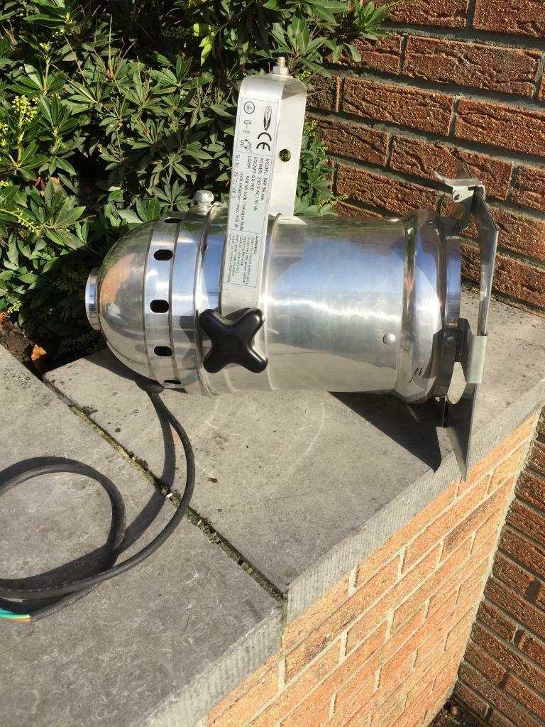 Spot professionnel alu avec ampoule PAR56 300W, Enlèvement ou Envoi, Comme neuf, Métal