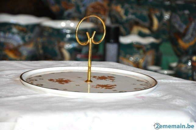 plat pour mignardise porcelaine de paris, Ophalen of Verzenden