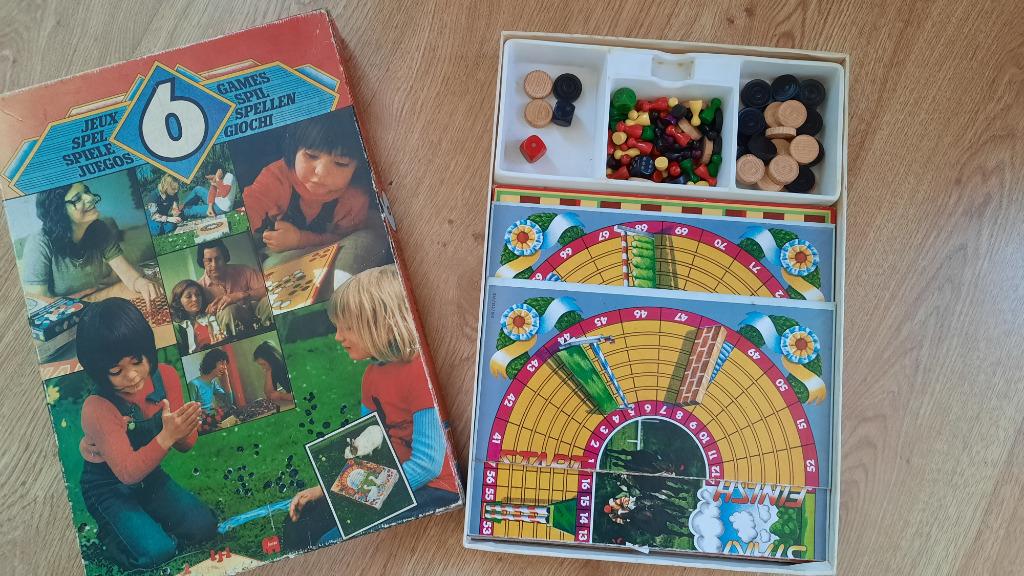 Nostalgische spelletjesdoos, Ophalen, Gebruikt