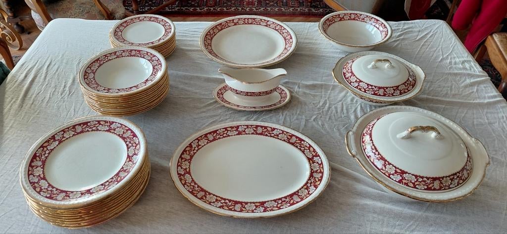vaisselle vintage Swinnertons Majestic Vellum Staffordshire, Enlèvement
