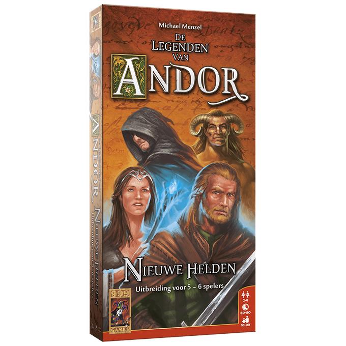 De Legenden van Andor Nieuwe Helden - 999 Games - nieuwstaat, Vijf spelers of meer, Ophalen of Verzenden, Nieuw, 999 Games