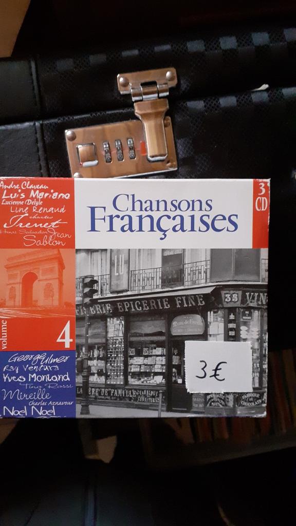 CD Box Chansons  Françaises 4, Ophalen of Verzenden, Gebruikt, Overige genres