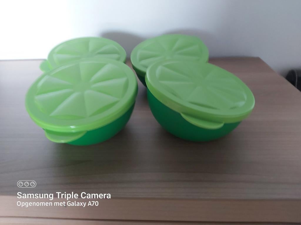 Groene potjes, Enlèvement ou Envoi, Comme neuf, Vert, Récipient ou Bol