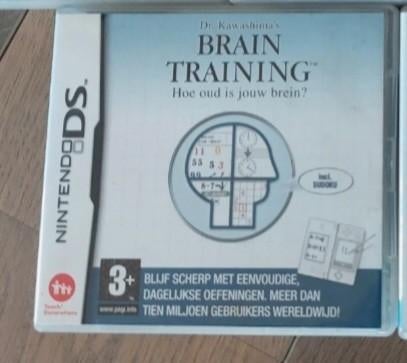 Brain training - Nintendo DS spelletje, Ophalen of Verzenden, Zo goed als nieuw
