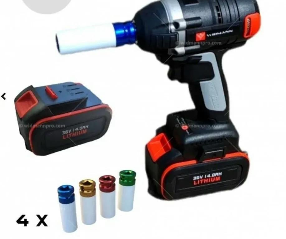 Slagmoersleutel + 2x accu + lader, Enlèvement ou Envoi, Neuf