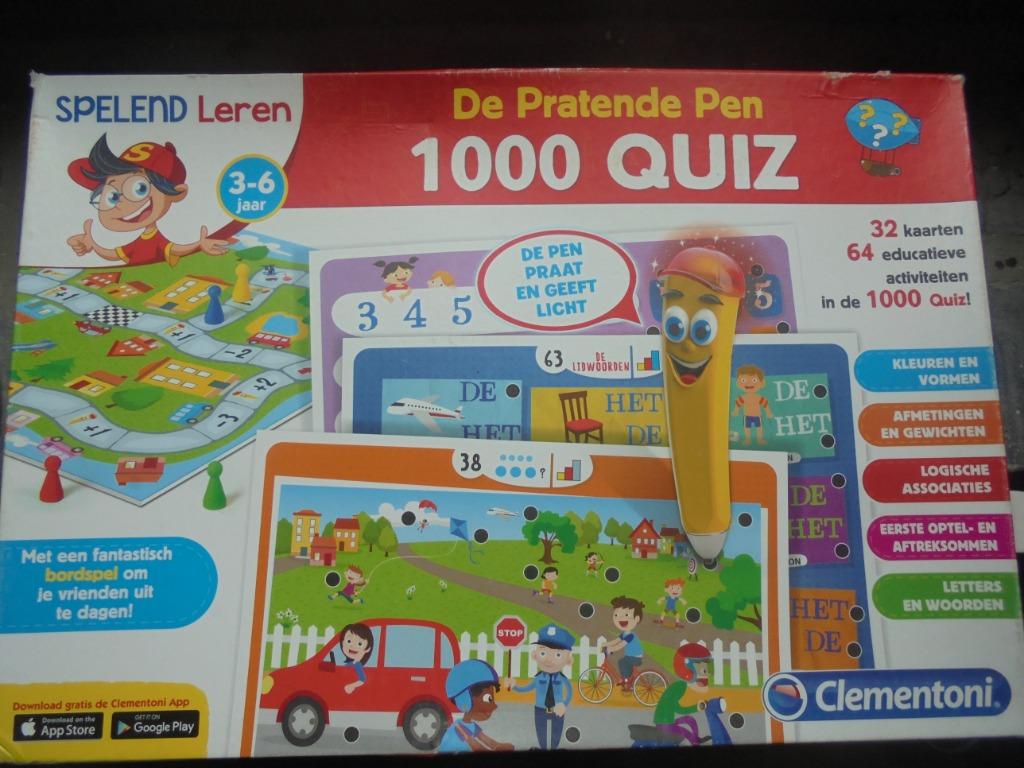Quiz The Talking Pen 1000, Enlèvement ou Envoi, Comme neuf, Découverte, Sonore