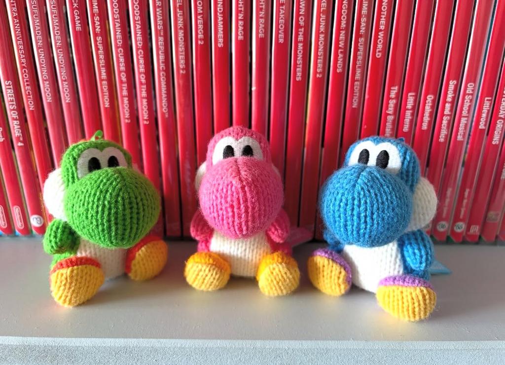 3 x Amiibo Woolly Yoshi, Consoles de jeu & Jeux vidéo, Jeux | Nintendo Switch, Comme neuf, Enlèvement ou Envoi