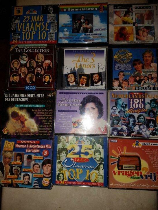 CD`s verschillende  genres muziek