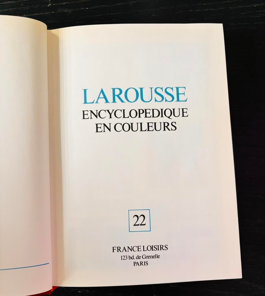 Encyclopedie Larousse, Boeken, Ophalen, Complete serie, Zo goed als nieuw, Algemeen