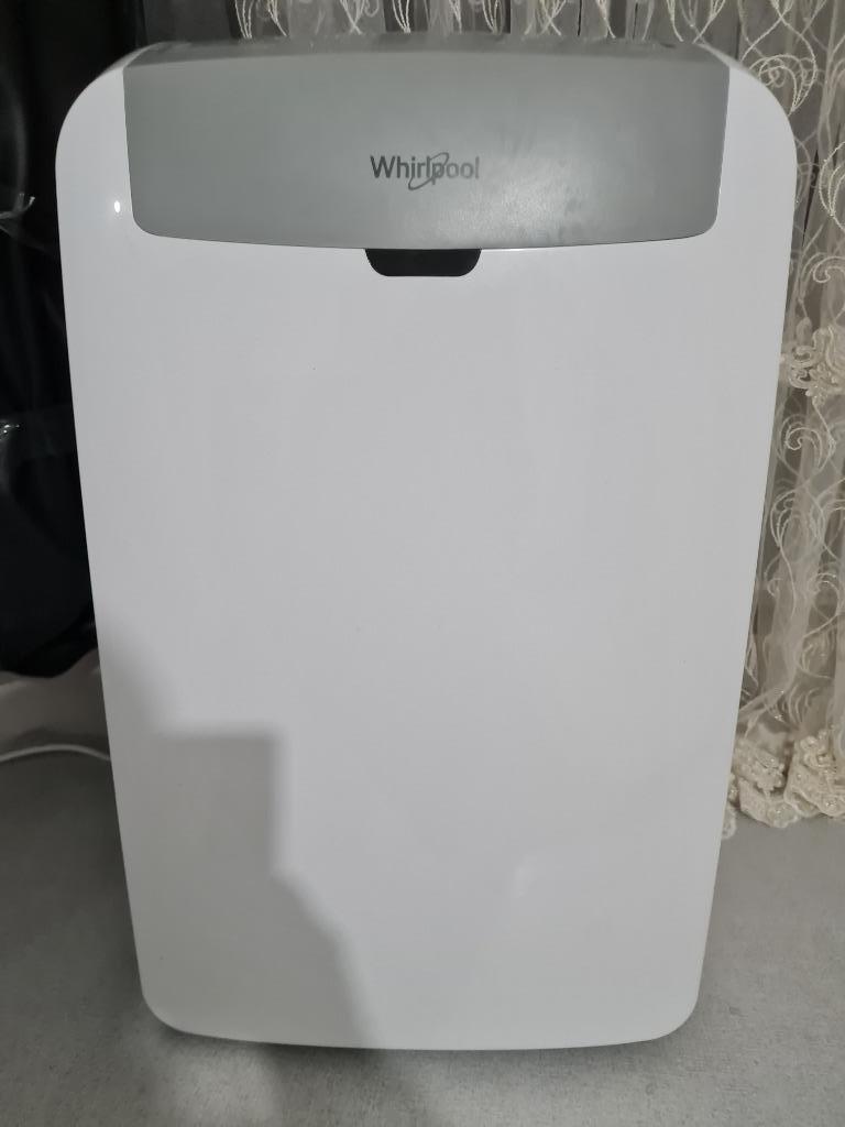 Whirlpool PACW9COL airconditioner, Ophalen of Verzenden, Gebruikt, Mobiele airco, Afstandsbediening