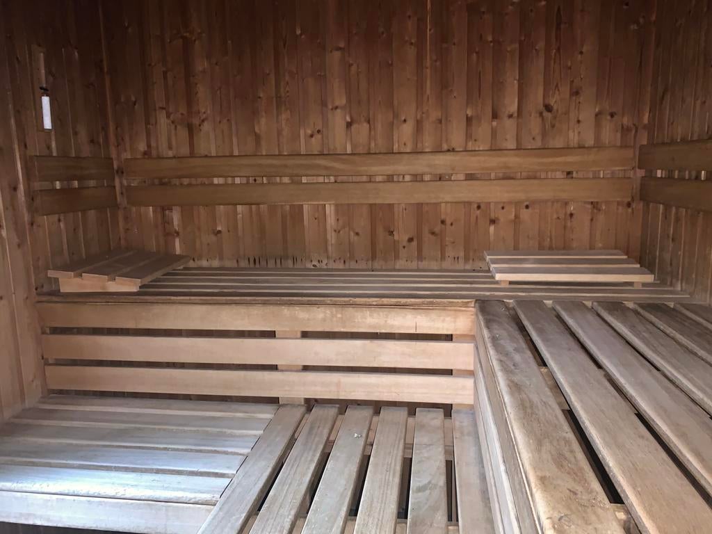 Sauna - Sauna traditionnel à 3 lits, Enlèvement, Utilisé, Finlandais ou Traditionnel, Sauna complet